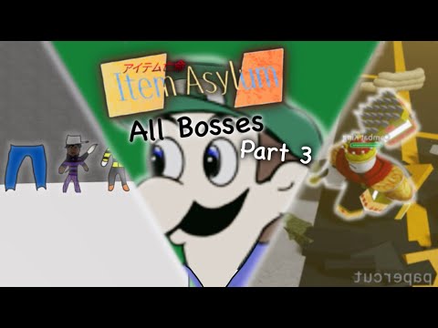 Every Boss Fight in Roblox Item Asylum | Part 3