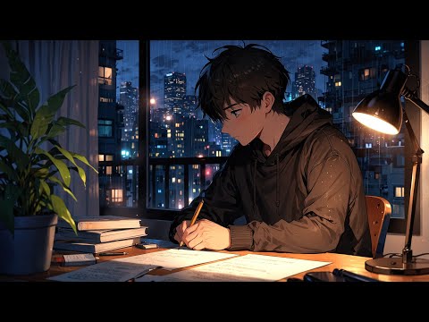"Late Night Study Vibes 🌙 - Lofi Beats to Focus & Relax