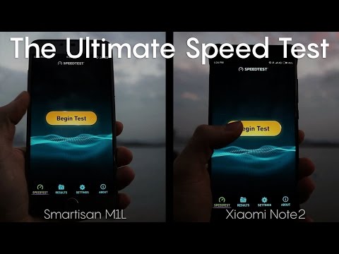 Smartisan M1L VS Xiaomi Note2 - The Ultimate Speed Test