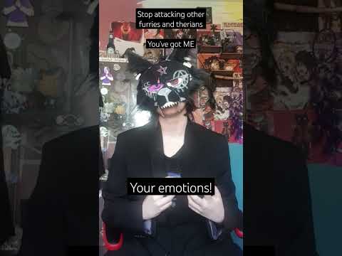 I AM someone to HATE #furry #therianmask #therian #antifurry #antitherian #theriangear #antizoo