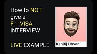 Mock VISA Interview on GradBro
