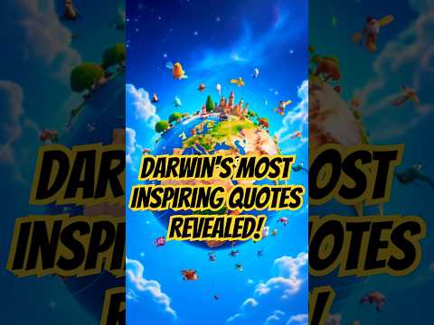 Darwin's MOST Inspiring Quotes Revealed! #viralshorts #motivationalquotes #inspirationalquotes