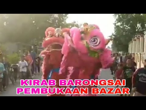 KIRAB BARONGSAI PEMBUKAAN BAZAR SENTUL TEMBELANG JOMBANG