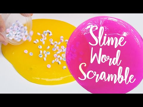 Slime word scramble