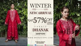 57% Off + Free Home Delivery At Brandsinnpk.com #fashion #letestdesign#culturalfusion#onlineshopping
