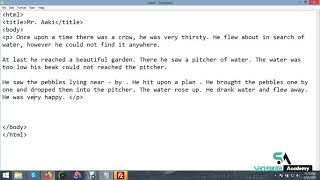 Practice basics of HTML | Securium Academy
