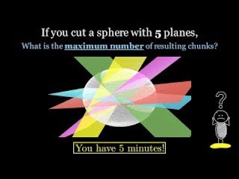 Cut a Cake with Planes: Maximum Number of Chunks | Quant Interview Questions