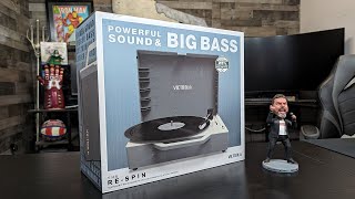 Best Portable Record Player Ever? Unboxing and review of the Victrola Re-Spin Vinyl Record Player!