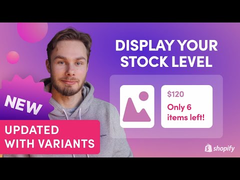 Shopify - Display VARIANT Inventory Count On Product Page - Dawn Theme, No App