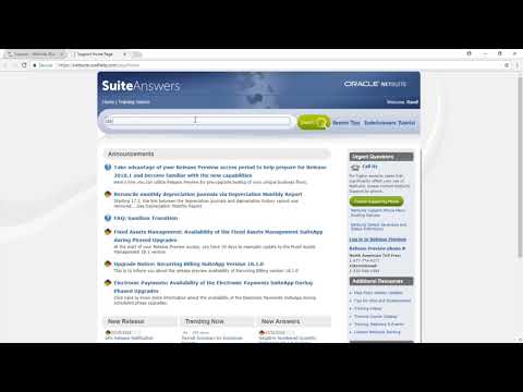How to use SuiteAnswers for NetSuite