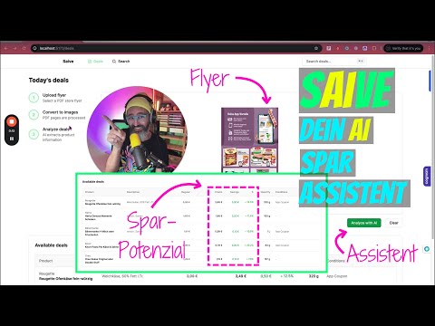 Krass sparen mit KI beim Einkaufen? 🤖 Ich bau' den Savings Assistant (und brauch deine Hilfe!)