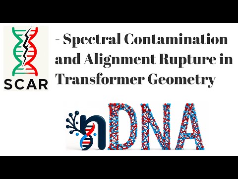 15. SCAR: - Spectral Contamination and Alignment Rupture in Transformer Geometry