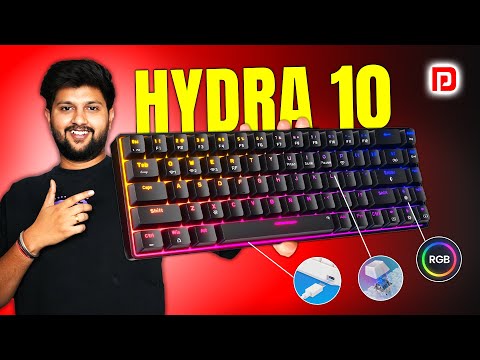 Portronics Hydra 10 Full Review | My Favorite Mechanical Wireless Gaming Keyboard Under ₹2500