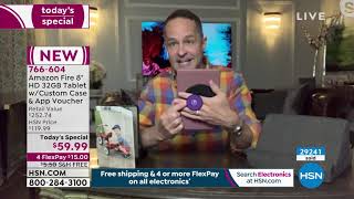 Amazon Fire 8" HD 32GB Tablet with Custom Case and App V...