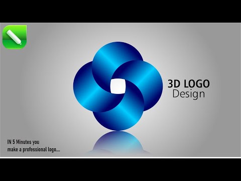 How To Make Logo In Corel Draw | 3D flower Logo | Corel Draw Tutorial In Urdu or Hindi | GFX Leader