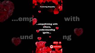 We must foster empathy—the key to understanding! #empathymatters  #compassion  #strongertogether