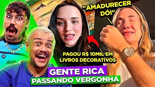 REAGINDO À GENTE RICA PASSANDO VERGONHA NA INTERNET #3 | Diva Depressão