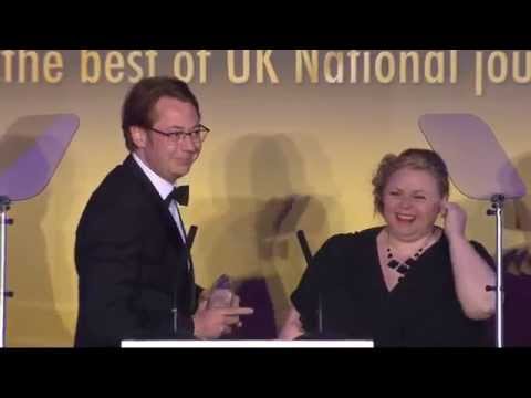 The National Press Awards 2013 - 'Front Page of the Year'