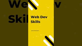 web dev Skills #coding #programming #programmer #python #developer #javascript #code #coder