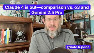 Claude 4 is out—comparison vs. o3 and Gemini 2.5 pro