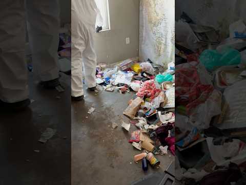 Watch us do a 5 1/2 hour hoarding cleanup. #cleaning #hoarding #cleanouts