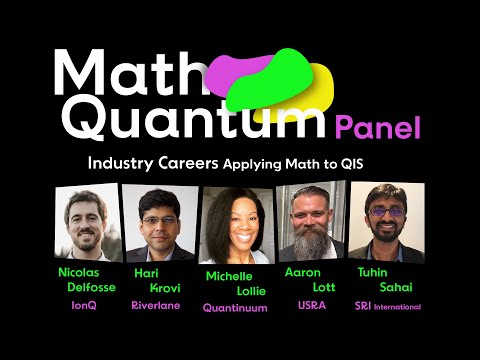 Panel: Quantum Information Science Industry Careers with Math Applications