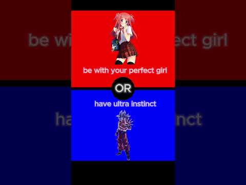 Would you rather (MUI Edition) #edit #anime #goku #dbz