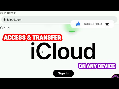 Access & Transfer icloud Files Using Android.