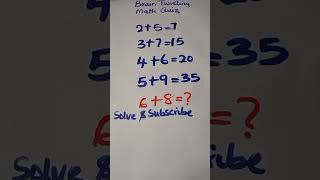 Brain Teaser For Smartminds Math12F question #math#iqquiz#live#braintest#iqtest#shorts#quiz#maths