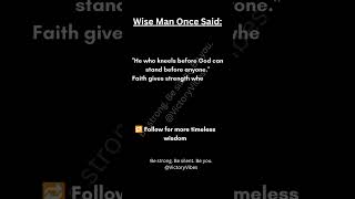 A wise man once said... #staystrong#mindsetmatters#neverquit#motivation #shorts #successpath #quotes