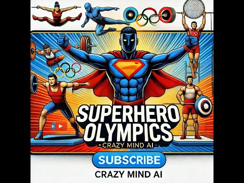 Superhero Olympics: Epic Showdown of Heroes & Villains in Sports! | Crazy Mind A