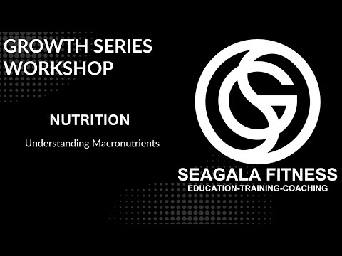 Growth Series Workshop-Nutrition