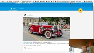 Classic Car Cloud - Auburn Indiana - Polymer - PWA - Web App design