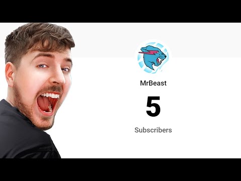 MrBeast Hit 5 Subscribers!