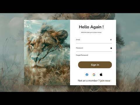 Modern Figma Login: Animated Slide Form (Step-by-Step 2025)
