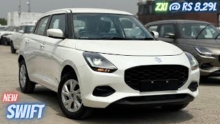 New Maruti Suzuki Swift 2024 🔥 Swift ZXi @ Rs 8.29L | Best Variant to buy? | White Colour Review!