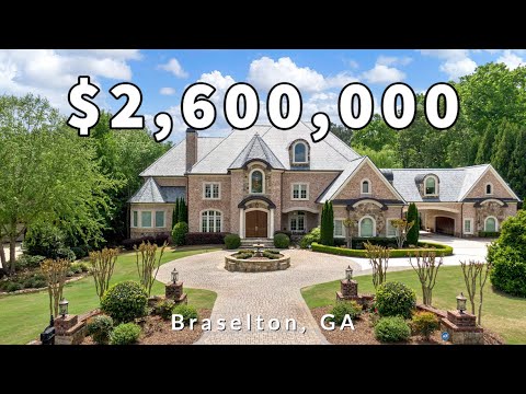 Inside This Expensive MEGA Mansion North of Atlanta
