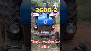 New Holland 3600-2 Tractor + Rotavator sales | sold out #tamilnadu_tractors_sales #agritechtamil