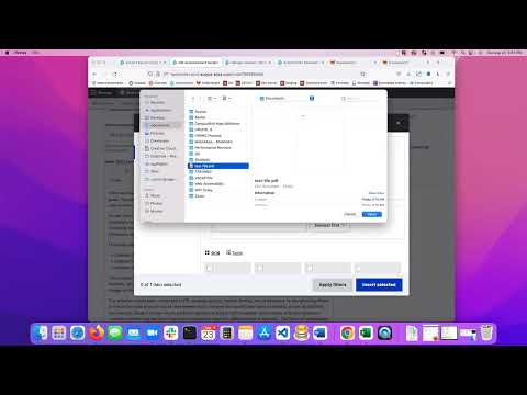 How to upload and link to a PDF file