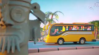 720p - Video Branding Of 3D Bus Tour