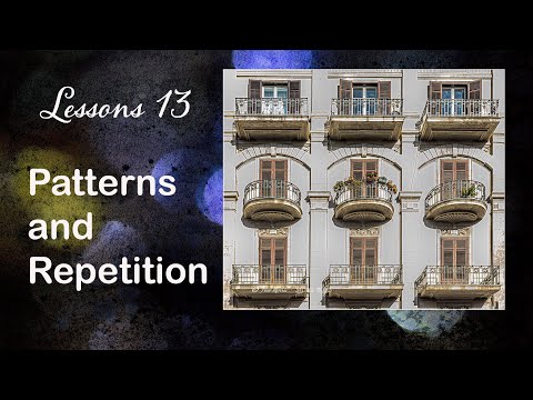 Image Design  Lesson 13   Patterns