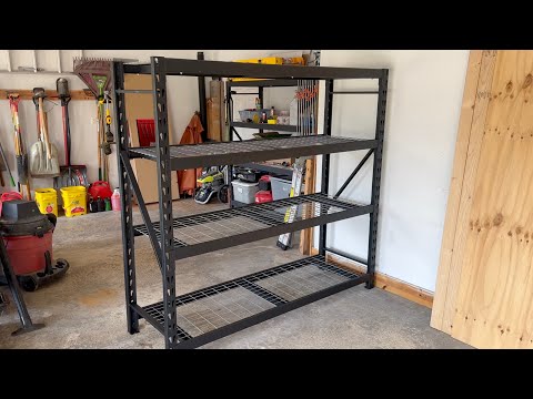 Ironton 4 Tier Shelving Unit with 8,000 lb Capacity