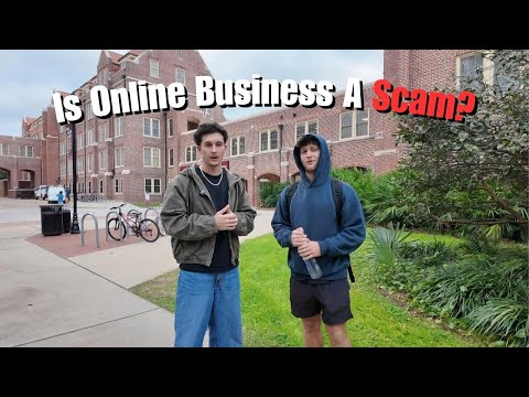 Asking College Students About Online Business