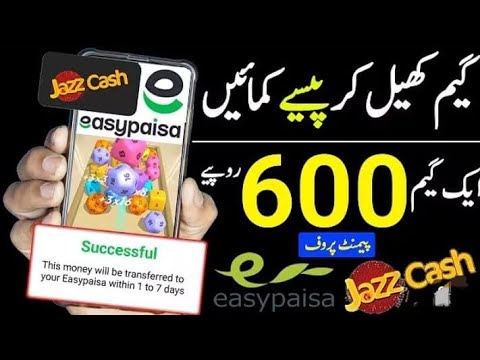 |How to make money online|1500 withdraw in Easypaisa - Play Game and Earn money - easypaisa JazzCash