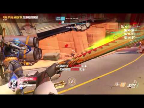 overwatch: team kill with gengu