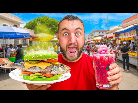 24 Hours Eating Panama Local Food! 