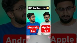 Apple Fan Vs Android Fan😡 Reacts to Apple WWDC iOS 26😂 Enada onume ila🤣