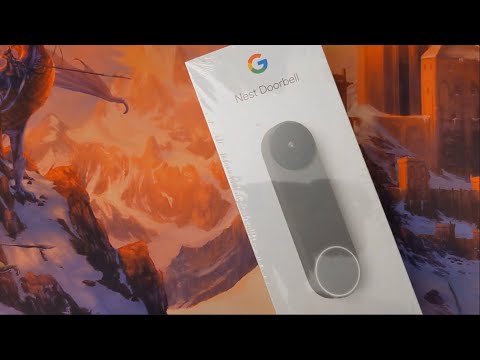 Google Nest Doorbell Battery Unboxing