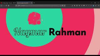 Onclick background color changing effect || html css js || Particle.js || MO.JS