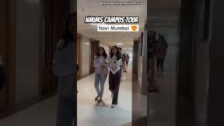 NMIMS Navi Mumbai Campus Tour | MBA BTech BBA NMIMS College #shorts #college #nmims #class12 #vibes